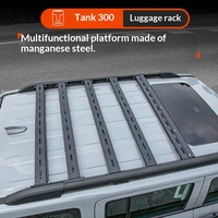 MASSAIT Tank 300 Modifié, Plateforme de toit intégrée à levage zéro, Accessoires d'échelle, Porte-bagages encastré pour cadre de bagages