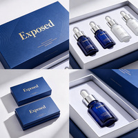 Boîte cadeau magnétique en papier de luxe personnalisée pour parfum, soins de la peau, maquillage, emballage cosmétique