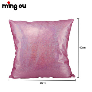 Venta al por mayor de sublimación almohada caso blanco poliéster almohada - Product Image 4
