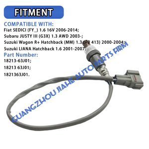 Capteur d'oxygène <span class=keywords><strong>18213</strong></span>-<span class=keywords><strong>63J01</strong></span> 149100-9021 pour Suzuki Swift Wagon SX4 Liana Subaru Justy Ignis Fiat Sedici OEM 1821362J00 1821386G00 - Product Image 2
