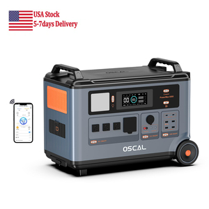 Generador Solar OSCAL PowerMax 6000 de 600Wh con Batería LFP, 120/240V, Estación de Emergencia Doméstica, Onda Sinusoidal Pura, Panel Solar (Envío desde Almacén en EE. UU.) - Product Image 1