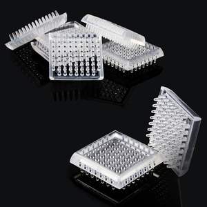 Limpar Protetores De Tapete De Plástico Transparente Rodízios Spiked Móveis De Borracha Confortável Copos para Sofás Móveis De Proteção - Product Image 6