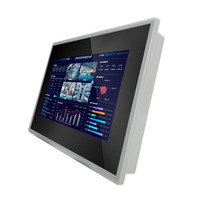 7 pouces-21 pouces Marine affiche ip67 ip65 étanche 500 cd/m2 moniteur lcd à écran tactile haute luminosité