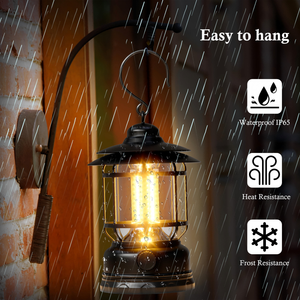 Lampes de camping portables rechargeables pour l'extérieur, étanches, lampes LED pour pique-nique, éclairage de camping pour la création d'ambiance - Product Image 5