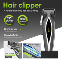 Ensemble complet de coiffure multifonctionnel à LED haute puissance avec affichage numérique, kit d'outils capillaires 5-en-1 pour salon de coiffure et usage domestique