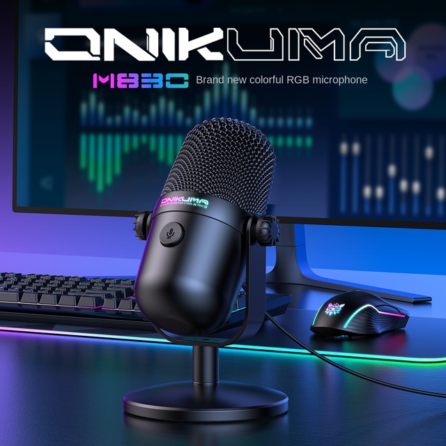 USB Computer Game Microphone for Recording Dubbing and Live Streaming