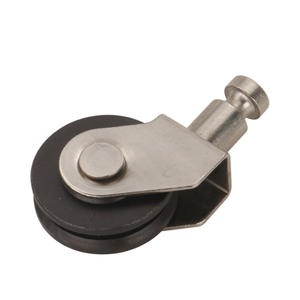 Rueda giratoria industrial CG1-30100 de caucho de 75 mm para máquina de corte por llama/gas - Product Image 1