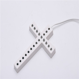 220v la decoración de la Iglesia blanco iluminación led luces de hadas de uso para cementerio led <span class=keywords><strong>Cruz</strong></span> luz 21leds - Product Image 2