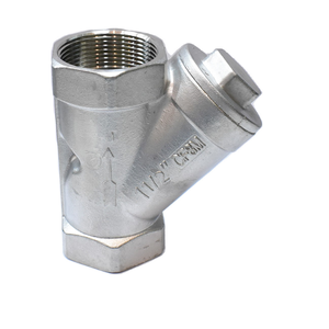 Cast <b>Iron</b> Y-Type Strainer Oil Pressure185psig Screwed Female Threads Size 2Inch Max. Working Temp 220C C-Way High Quality - Product Image 3
