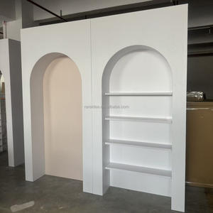 حفل زفاف الشمبانيا جدار صالح أصحاب الجدار رفوف النبيذ ديي الاكريليك الرف مكان بطاقة عرض حامل الشراب جدار حزب الديكور - Product Image 4