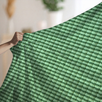Couverture en polaire Teddy 100% polyester de luxe, 400 GSM, super douce, épaisse et chaude, motif quadrillé 3D, style européen-américain, pour toutes les saisons