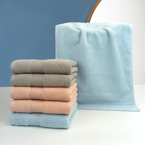 Toallas de algodón puro 35x75cm de color sólido, rectangulares, para regalo, para adultos, en promoción - Product Image 2