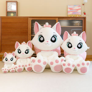 ألعاب ترويجية من يانكسيانف، حيوان محشو ثقيل الوزن، دمية قطة أميرة بيضاء لطيفة بعيون كبيرة - Product Image 5