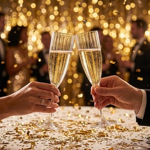 Copas de Champán de Plástico Personalizadas, Copas de Vino Transparentes y Resistentes para Bodas, Fiestas, Brindis, al por Mayor, Libres de BPA, Grado Alimenticio - Product Image 2