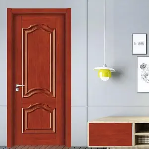 अनुकूलित वाणिज्यिक भीतरी कमरे सादे सागौन की लकड़ी मुख्य दरवाजा डिजाइन
