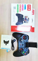 2024 Nuevo diseño 2,4G Controlador de juegos inalámbrico Android con soporte de teléfono para teléfono móvil TV Box PS3 VR Trigger Joystick.