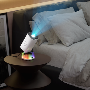 Đánh Giá Cao Tự Động Tập Trung 4K HD <span class=keywords><strong>LCD</strong></span> 3.0 "Native 1920X1080P Android 13 Wifi6 Bt LED Nhà Hát Chiếu Với Đứng Cơ Sở - Product Image 1