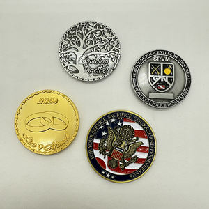 Personalizzato antico ottone imitazione raccogliere moneta con oro/argento placcatura stampa tipografica smalto finitura-Souvenir regali - Product Image 6