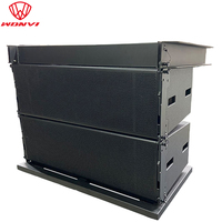 Altavoz de sistema de sonido WPL magnético de neodimio de matriz de línea dual de 12"