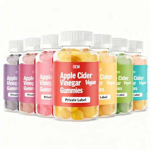 Private Label Kauwtabletten Appelazijn Kruiden Gummies Verbeteren Immuniteit & Energiebeheersing voor Volwassen Vrouwen 60/90 stuks - Product Image 1