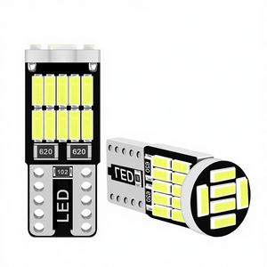 Ampoules LED T10 Canbus ambre 12V 168 194, lampe de signalisation, éclairage de lecture, éclairage de plaque d'immatriculation, éclairage intérieur de voiture - Product Image 2
