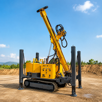 Foreuse hydraulique portable Feiyang QY-350 à moteur diesel pour forage DTH, haute productivité, puits d'eau jusqu'à 300 m de profondeur