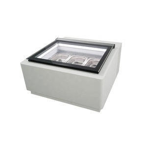 Table Top 3 4 6 Pans Mini Small Ice Cream Freezer/gelato Display Freezer - Product Image 6