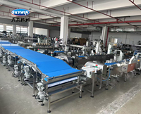 Máquina Automática Skywin para Alimentación de Galletas y Empaquetado en Flujo, Línea de Producción y Empaquetado de Galletas