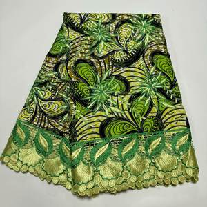 Tissu Wax Imprimé de Haute Qualité en Gros 100% Coton, Tissu Habillement Imprimé Wax Coton Populaire en Gros, <span class=keywords><strong>Pagne</strong></span> Africain - Product Image 5