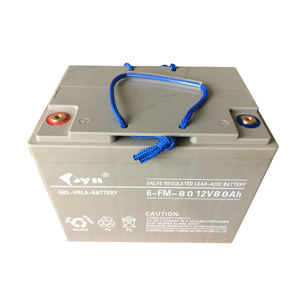 전기차 및 전동 공구용 6-EVF-80 배터리 팩, 무보수 충전식 <span class=keywords><strong>12V</strong></span> 80/100/150Ah 고용량 납산 배터리 - Product Image 6