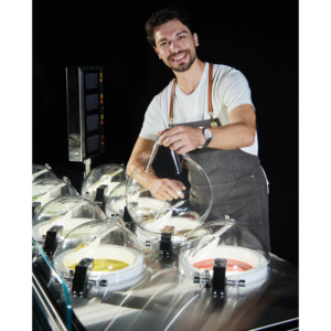 Máy làm kem cứng 8 xi lanh thương mại, máy làm gelato đông lạnh SECOP dành cho cửa hàng kem với chế độ giữ tươi ban đêm - Product Image 1