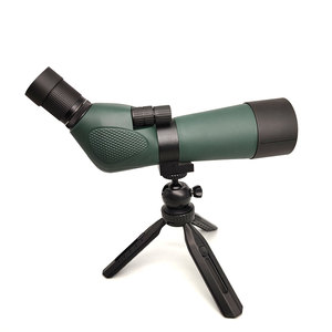 Longue-vue 20-60X avec oculaire rotative, mise au point rapprochée à 8m, résistante à l'eau, blindage en caoutchouc, adaptateur pour téléphone pour la sécurité et l'observation extérieure - Product Image 2