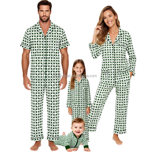 Wholesale Christmas <strong>Pajama</strong> Sets Couples Fimalies Kids Women Soft Matching Christmas <strong>Pajamas</strong> Bamboo <strong>Family</strong> Sleepwear - Product Image 1