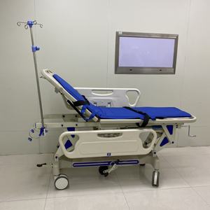 ABS tempat tidur darurat medis, ruang darurat ABS medis Transfer pasien labu dengan roda pengunci - Product Image 3