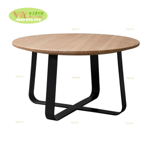 Bàn Cà Phê Gỗ Sồi Nguyên Khối Cho Phòng Khách & Quán Rượu & Quán Bar & Văn Phòng - Product Image 1