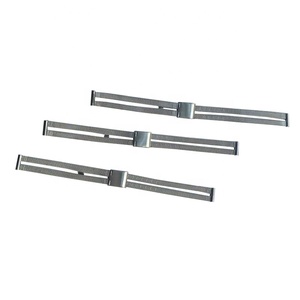 Bracelet de montre personnalisé en acier inoxydable, léger et à dégagement rapide, à double maille en métal, 16 18 20 22 24mm - Product Image 4