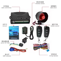 Precio de Fábrica K16 # Sistema de Seguridad para Automóvil K09 con Entrada sin Llave Unidireccional y Alarmas