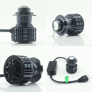 Sistema de iluminación para automóviles, minilente láser, bombillas led antiniebla, luces de conducción, luz amarilla, h7 - Product Image 3