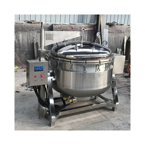 Olla a Presión Industrial Automática de Gran Capacidad, 500 Litros, Acero Inoxidable, Olla de Cocción a Vapor a Presión - Product Image 3