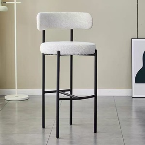 Tabourets <span class=keywords><strong>de</strong></span> bar modernes <span class=keywords><strong>de</strong></span> style italien, haut <span class=keywords><strong>de</strong></span> gamme, <span class=keywords><strong>l</strong></span>égers et robustes, avec dossier, pour bar à domicile, salon, école - Product Image 4