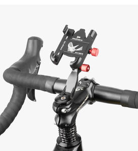 Soporte para Teléfono <span class=keywords><strong>de</strong></span> Bicicleta, Soporte <span class=keywords><strong>de</strong></span> Aleación para Teléfono <span class=keywords><strong>de</strong></span> Bicicleta, Soporte Antideslizante para Manillar <span class=keywords><strong>de</strong></span> Bicicleta y Motocicleta, Clip para Todos los Teléfonos Celulares - Product Image 3