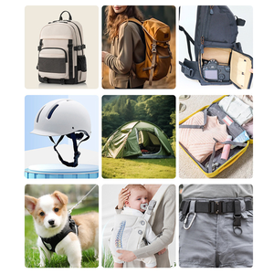 Mousqueton pivotant de haute qualité, mousqueton à œil pivotant noir, clip de fixation pour sac à dos - Product Image 4