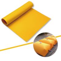 WL351085W Réservoir d'eau gonflable en PVC, résistant aux UV, sans BPA, tissé par tricotage warp, et entièrement étanche pour une utilisation en extérieur