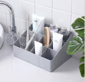 <span class=keywords><strong>Multi</strong></span> función de caja de almacenamiento de estante de almacenamiento para escritorio sentado habitación cuarto de baño - Product Image 3