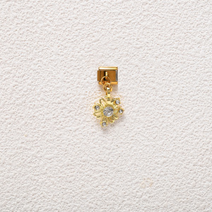 Fashion Charm <b>Bracelet</b> Zinc Alloy <b>Crystal</b> Rhinestone DIY Jewelry Accessory Women's Gift Heart Shape Modular Pendant - Product Image 3