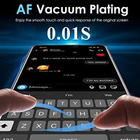 Protection d'écran de confidentialité Pro Max Grade AAA, dureté 9H, verre trempé anti-espion pour téléphone portable 15, anti-rayures