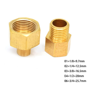 <span class=keywords><strong>Brass</strong></span> coupler adapter Threaded phù hợp 1/8 "1/4" cho ống Docking 3/8 "1/2" Nam để nữ chủ đề <span class=keywords><strong>Brass</strong></span> ống kết nối - Product Image 5