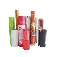 Rouleaux de sacs sous vide thermoscellables en LDPE recyclable avec impression hélio personnalisée pour l'emballage alimentaire (lait, gelée, sushi, salade et nouilles)
