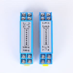 Sbwz-2280 Pt100 Temperature Transmitter Module 4-20ma 0-10v Rail Mounted Integrated Signal Conversion - Product Image 2