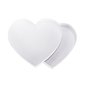 White Heart Shaped <strong>Red</strong> Pink Black Metal Pure Love <strong>Box</strong> Food Grade Flower Candy Biscuits Container Paper UV Foil Embossing - Product Image 1